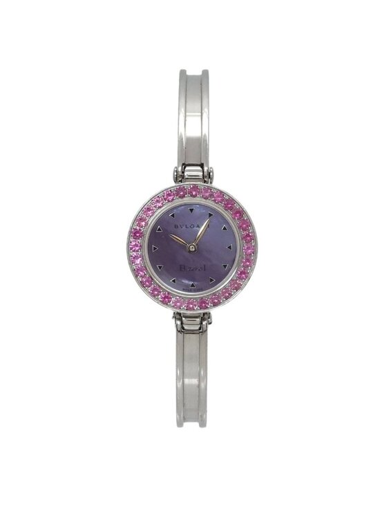 Bvlgari Bangle Watch Pink Garnet Bezel Quartz main image 6